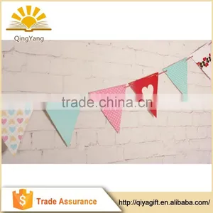 Best Selling Various Colors of Party String Triangle Banner Party Supplies thumbnail-2