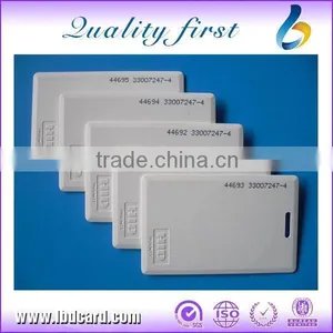 Manufactured ISO 11784/11785 LF EM4200 Blank Access Control Cards Chip Cards thumbnail-1