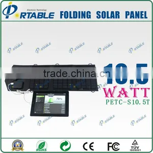Portable Foldable Solar Sun Charger Mobile Charger thumbnail-1