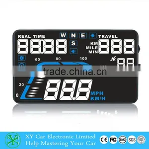 3 Inch Car Obd2 HUD Display the Engine Speed,water Temperature, Voltage XY-HUD207 thumbnail-2