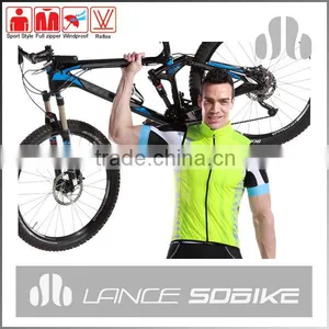 Cycling Wear Convenient Custom Logo Windproof Cycling Vest thumbnail-2