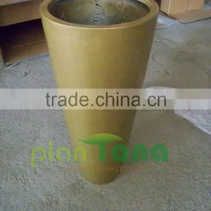 High Flower Pot Big Outdoor Flower Pots Fiberglass Flower Pots thumbnail-1