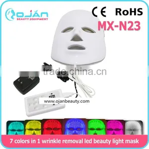 470nm Red 7 Color Led Facial Led Light Therapy Light Pdt Skin Rejuvenation Facial Mask thumbnail-1