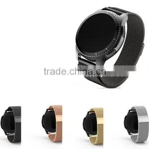 Smart Watch Metal Strap Magnetic Release Milanes Stainless Steel Band For Samsung Gear s3 Watch thumbnail-1