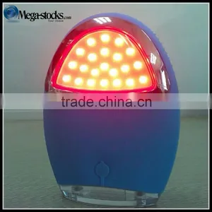 LED Light Vibration Face Soft Slicon Brush/Bubble-free Cleansing Gel thumbnail-4