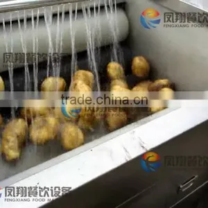 Industrial Commercial Automatic Potato Washing and Peeling Machine thumbnail-5