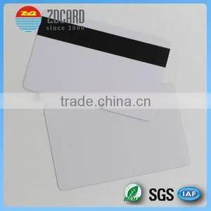 Plastic White Blank Hico Mag Strip Card thumbnail-1