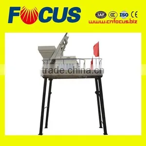 Hot Sale Electric Engine Concrete Mixer JS1000 Towable Concrete Mixers thumbnail-1