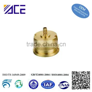 Precision Machining Brass Telecommunication Connector thumbnail-1