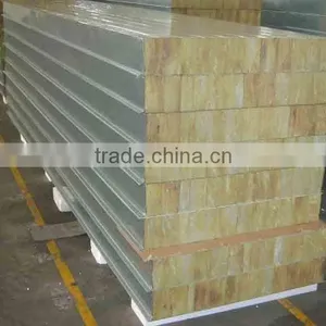 Color Steel Prefab House Using Rock Wool Sandwich Panel thumbnail-2