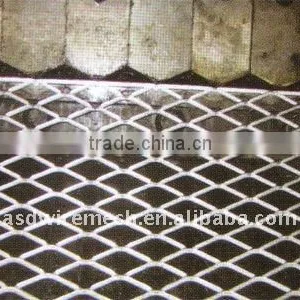 Galvanized Expanded Metal Fence thumbnail-1
