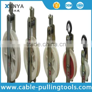 5-20KN Hook Type Earth Wire Stringing Pulley Block thumbnail-1