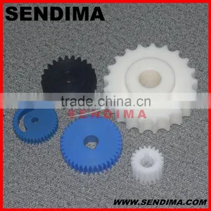 Acetal White Customized Moulding Injection POM Gear thumbnail-2