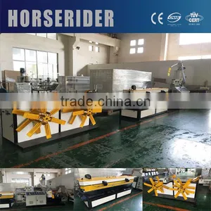 PP/PVC Plastic Single Wall Corrugated Pipe Extrusion Machine thumbnail-1