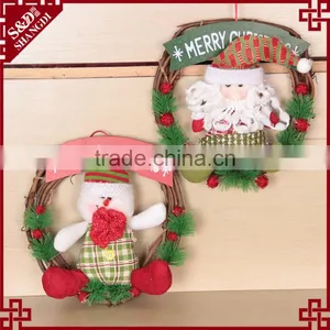 Wholesale Wicker Wreath Personalized Christmas Ornaments Christmas Product 2016 thumbnail-2