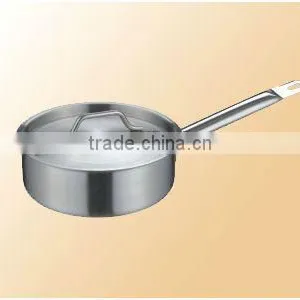 Restaurant Kitchen Commercial Stainless Steel Composite Bottom Narrow Soup Pot thumbnail-1