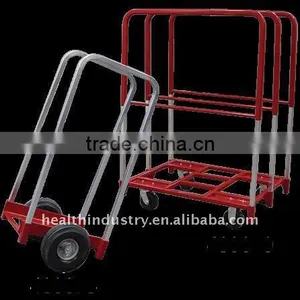 Vinyl Coating Red Panel Mover WITH 3 UPRIGHTS FOR MOVING MATTRESS AND PLYWOOD ,GLASS ,DOORS thumbnail-1