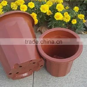 Terra Cotta Classic Plastic Flower Pots thumbnail-4