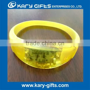 Event Party Used Voice Control LED Bracelet Flashing LED Wristband thumbnail-2