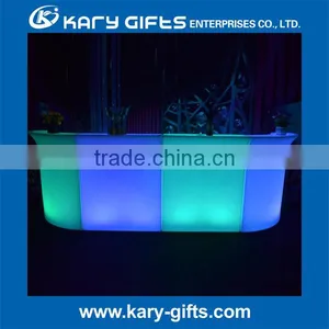 Commercial LED Furniture Plastic Bar Counter Hookah Furniture thumbnail-5
