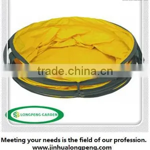 Collapsible Leaf Trash Garbage Garden Storage Container Can Bag Stand Holder thumbnail-1