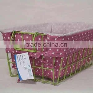 Jiayu New Cheap Slim Storage Basket With Handmade thumbnail-1