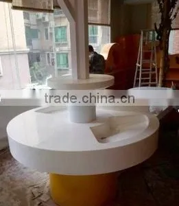 Top Quality New Design Solid Surface Food Grade Kitchen Bar Counter thumbnail-1