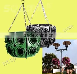 Hot Sale New Design Decorative Garden Flower Making Pot Hanging Ball Shaped Planter thumbnail-5