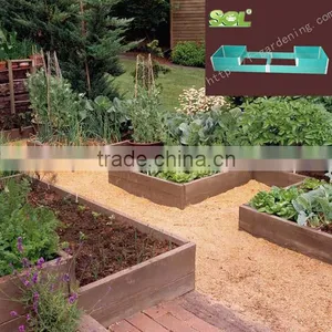 Flower Pots Wholesale Modular Box Planter Garden Raised Bed Planter Raised Garden Bed thumbnail-2