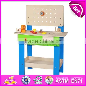 Best Sale Educational Toys Wooden Kids Tool Bench W03D042 thumbnail-1