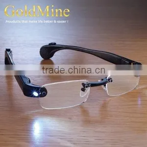 Lighted Reading Glass Night Reading Led Reading Glass thumbnail-1