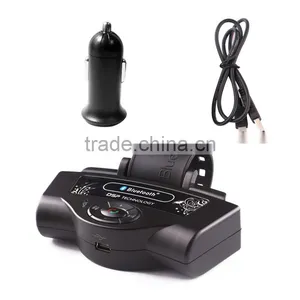 Wireless Bluetooth Handsfree Steering Wheel Mounted Car Kit With Keyboard Dsp Technology thumbnail-2