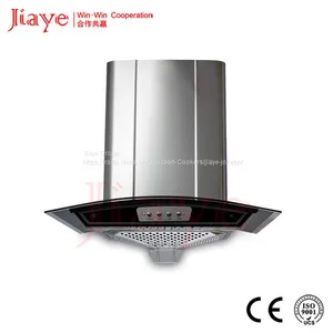 Jiaye Group 600mm Curved Range Hood , European Range Hood JY-HZ6001 Push Putton With Display Range Hood thumbnail-1