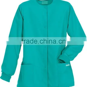 Scrubs Ladies Warm Up Jacket for Doctor Uniforms Doctor Jackets Hospital Jackets thumbnail-1