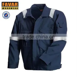 Fire Resistant Reflective Tapes Workman Jacket Short Working Jacket thumbnail-1