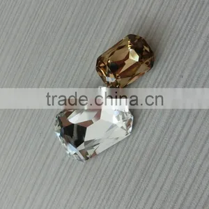 Large Size Transparent Crystal Color Stone With Setting For Sew On thumbnail-1