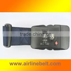 NEW Seatbelt Sea Blue Luggage Belt, Top Quality thumbnail-1