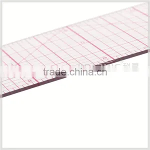 Kearing Super Quality Sandwich Line Printing Flexible Garment Ruler for Sewing Students Study Using Never Paint-off 18"long#8085 thumbnail-4