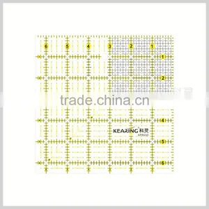 Factory Wholesale High End Non Toxic Artwork Making Patchwork Ruler in Size 16cm*16cm 3mm Thicklness #kpr1616 thumbnail-2
