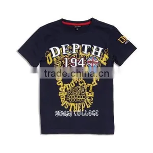 "DEPTH 1940" Kids Black T-shirt thumbnail-1