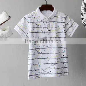Zm35669a Fashion Kid Cotton T-shirts Casual Boys Sport Shirts thumbnail-1