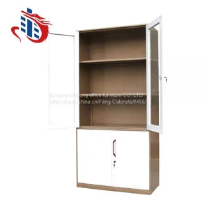 Steel Gym Furniture 4 Door 2 Tier Clothes Storage Sports Used Golf Locker Cabinet thumbnail-2