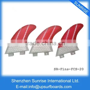 Surfing Fins Honeycomb FCS Base Fins Select Colors Fins thumbnail-3