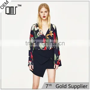 Www Six Photo Com New Design Stylish Asymmetrical Skort With Buckle thumbnail-1