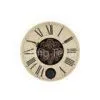 Wooden Gear Wall Clock , Bedside Roman Numeral Clock thumbnail-1