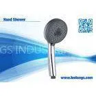 Home Basics Portable Handheld Shower Head ABS Chrome Round Bubble thumbnail-1