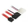 Micro SATA 16 Pin(7P+9P) to 7p +Power Cable thumbnail-1
