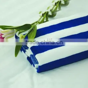 100 per Cent Cotton Striped Beach Towels thumbnail-1