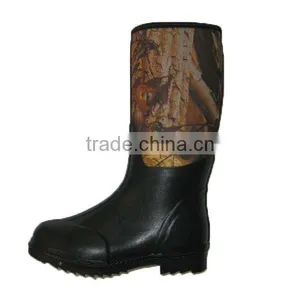 Neoprene Camo Rubber Boots thumbnail-1