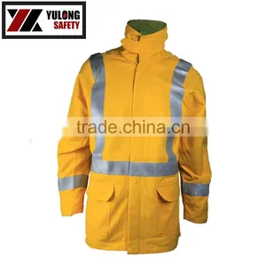 HRC2 Hi-visibility Fire Proof Rain Jackets For Sale thumbnail-5